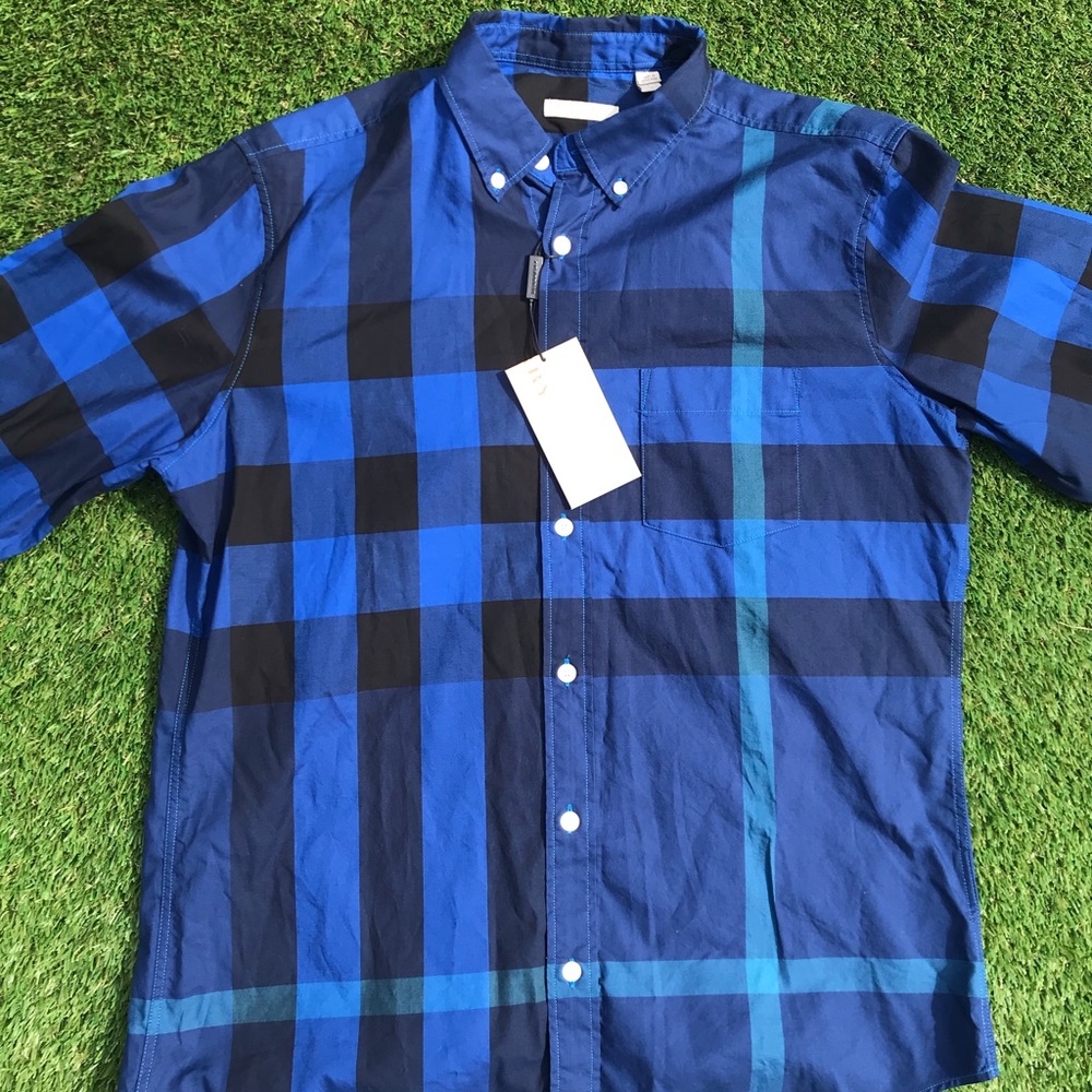 Burberry Checkered Button up shirt